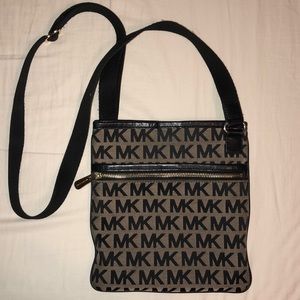 Michael Kors large monogram canvas crossbody